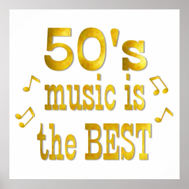 50s Best Poster (Front)