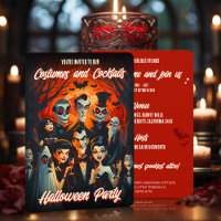 50s Cartoon Costumes and Cocktails Adult Halloween