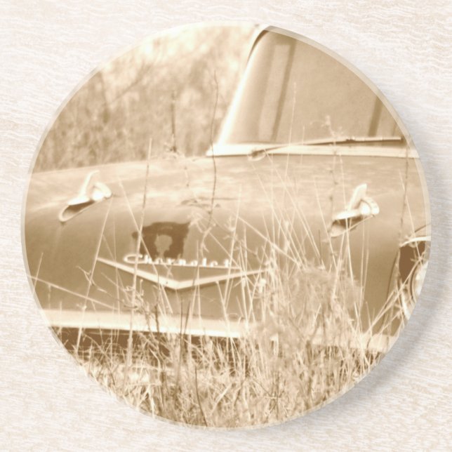 50's Chevy Drink Coaster (Front)