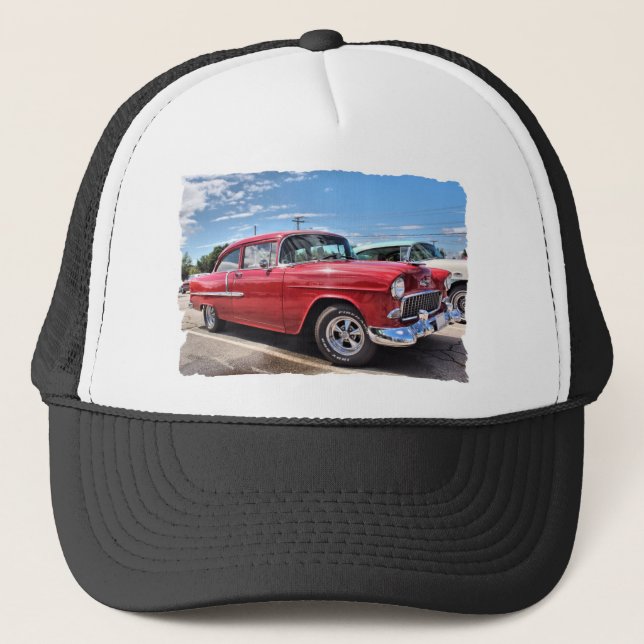 50's Classic car Trucker Hat (Front)