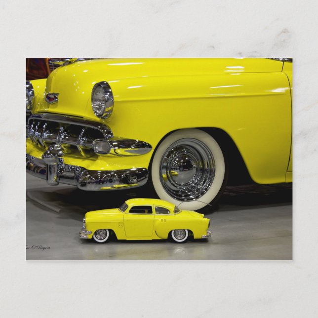 50s Classic Chevrolet Postcard (Front)