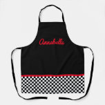 50&#39;s Diner Personalize Apron at Zazzle