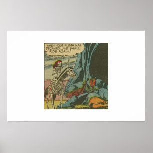 50s Golden age horror comics   scary retro comic Poster