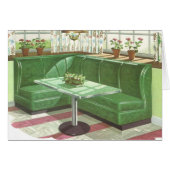 50s Green Kitchen Booth (Front Horizontal)