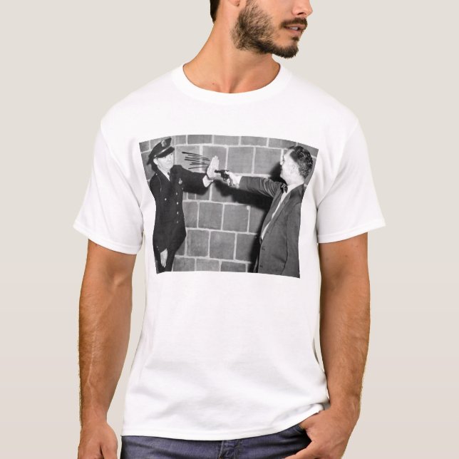 50's Gun Safety T-Shirt (Front)
