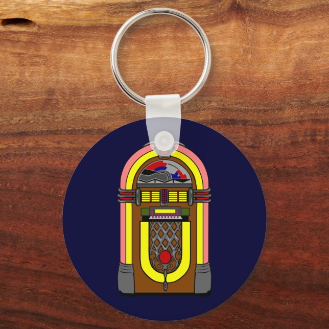 '50s Jukebox Keychain (Front)