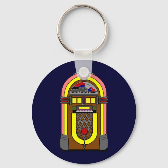 '50s Jukebox Keychain (Front)