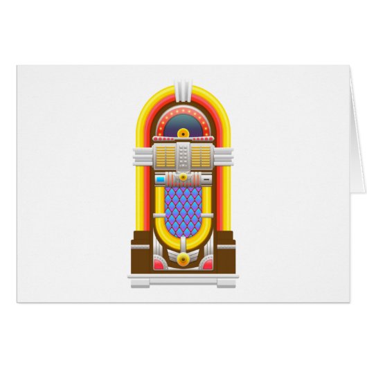 50s old fashioned jukebox (Front Horizontal)