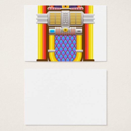 50s old fashioned jukebox (Front & Back)