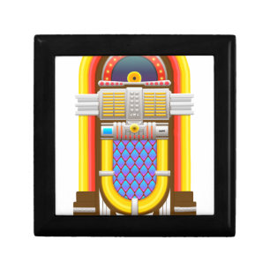 50s old fashioned jukebox keepsake box