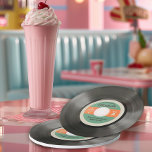 50's Record Style Paper Plates<br><div class="desc">Fifties Rockabilly Record Paper Plates - Hey all you cool cats! It’s definitely time to party 50's style. Remember the hair, the fashion and the rock n’ roll music, that keeps this stylish decade in the hearts and minds of the young and the young at heart. Check out this boppin'...</div>