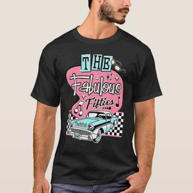 50s Rockabilly Vintage 1950s Clothing For Women Me T-Shirt (Front)