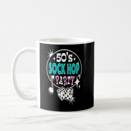 50s Sock Hop Costume Vintage 1950s Rockabilly Rock Coffee Mug