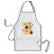 50s style fruits apron