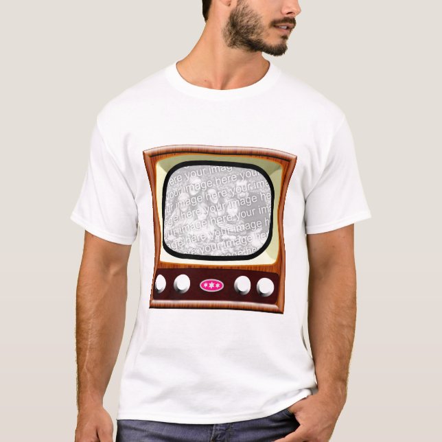 50s Television Template T-Shirt (Front)