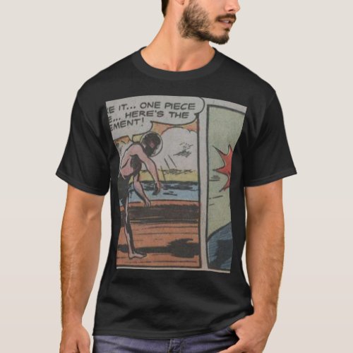 50s Vintage Funny Comic Best gift for comic lover T_Shirt