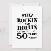 50th Anniversary - 50 Years Anniversary Couples Card