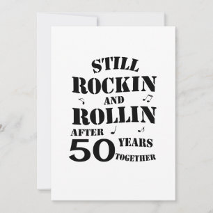 50th Anniversary - 50 Years Anniversary Couples Card