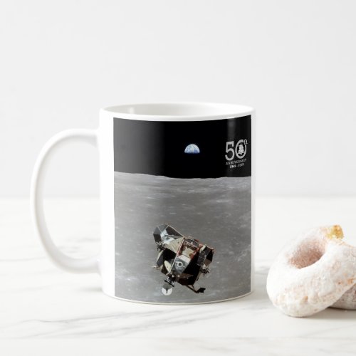 50th Anniversary Apollo 11 Mission Moon Landing Coffee Mug