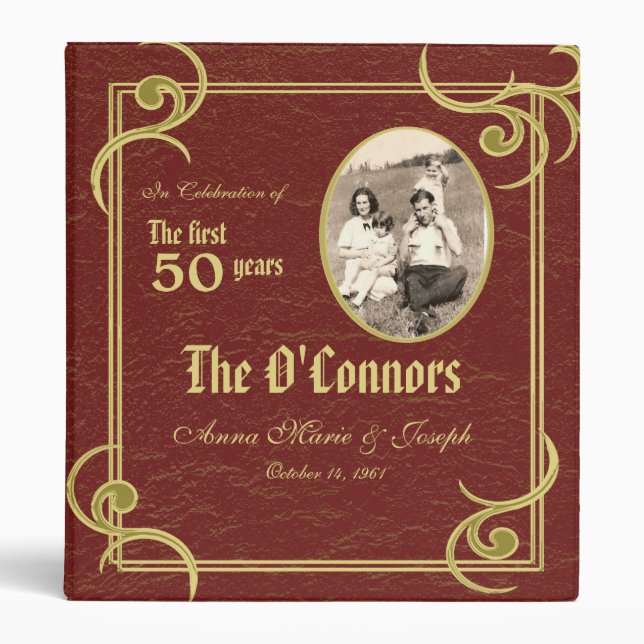 50th Anniversary Binder (Front)