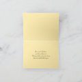 50th Anniversary Black Gold Floral Thank You Card | Zazzle