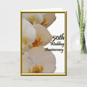 50th anniversary (blank) card