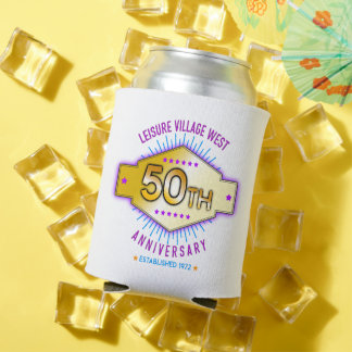 50th Anniversary Can Cozy Can Cooler