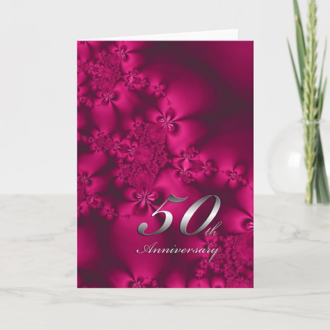 50th  anniversary card (Front)