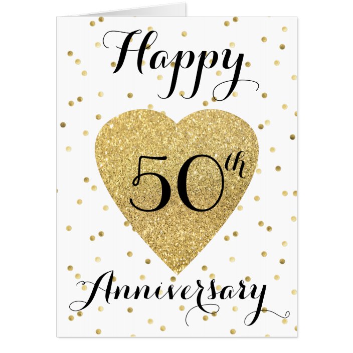 50th anniversary card | Zazzle.com