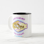 50th Anniversary Coffee Mug (Front Left)