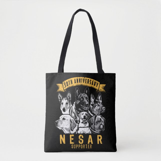 50th Anniversary Commemorative K9 Tote Bag (Front)