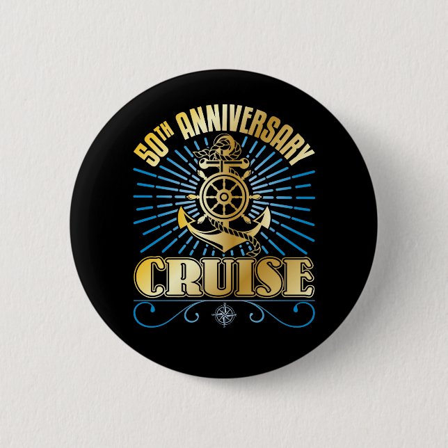 50th Anniversary Cruise Button (Front)