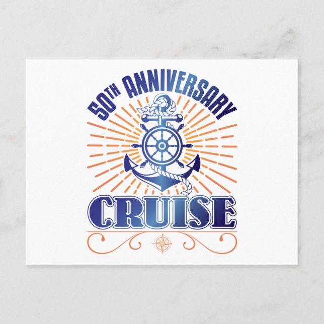 50th Anniversary Cruise Postcard (Front)