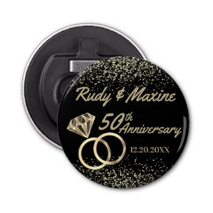 50th Anniversary Design Bottle Opener