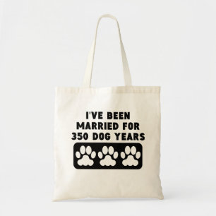 50th Anniversary Dog Years Tote Bag