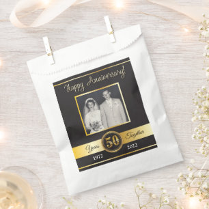 50th Anniversary Favor Bags