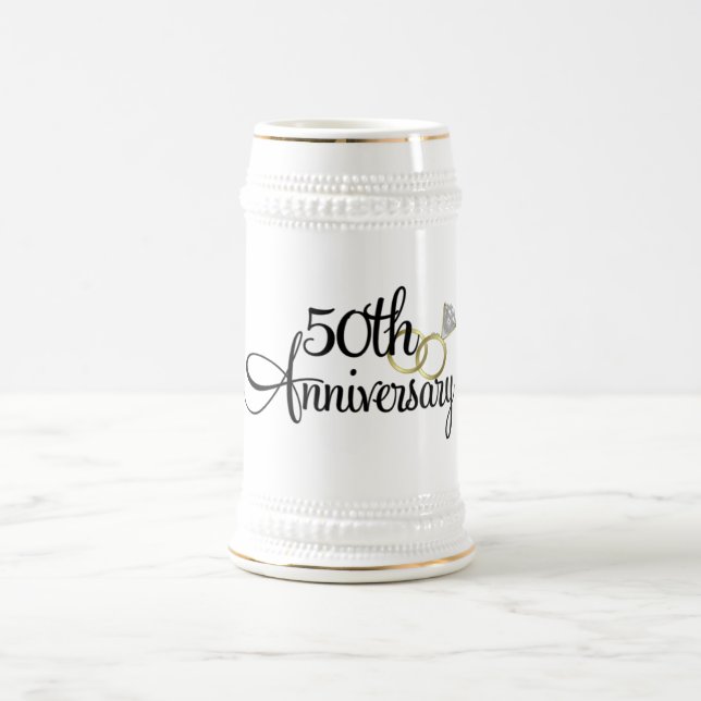 50th Anniversary Gift Mug (Center)