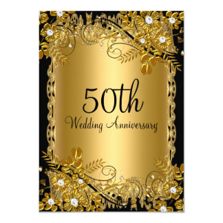 50 yr wedding anniversary 50th anniversary invitations announcements zazzle 50 yr wedding anniversary 50th anniversary invitations announcements zazzle