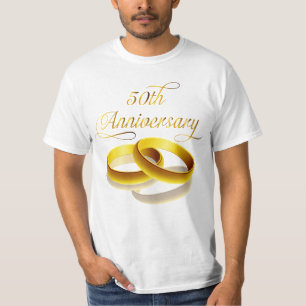 50th Anniversary Gold Script T-Shirt