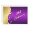 50th Anniversary Gold Scrolls with Purple