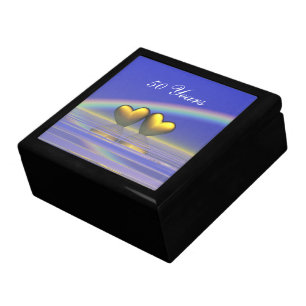 50th Anniversary Golden Hearts Gift Box