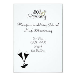 50th Anniversary Invitation
