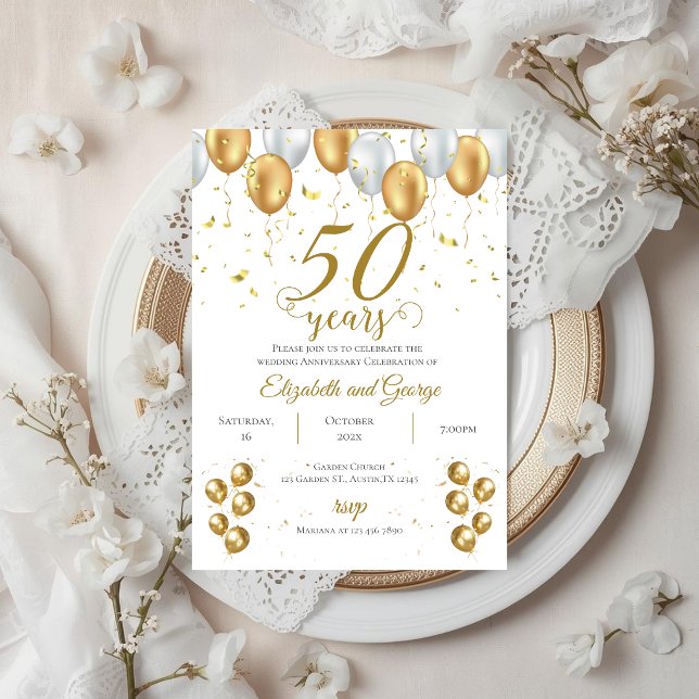 50th anniversary invitation (Creator Uploaded)