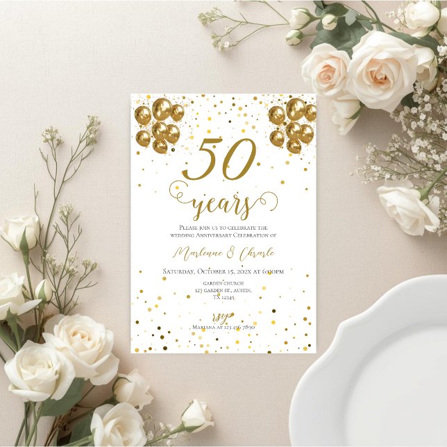 50th anniversary invitation (Creator Uploaded)