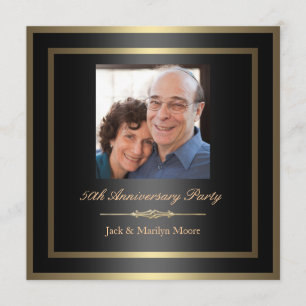 50th Anniversary Invitation - Photo