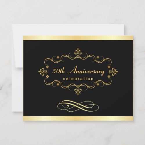 50th Anniversary Invitations - Special Bargain
