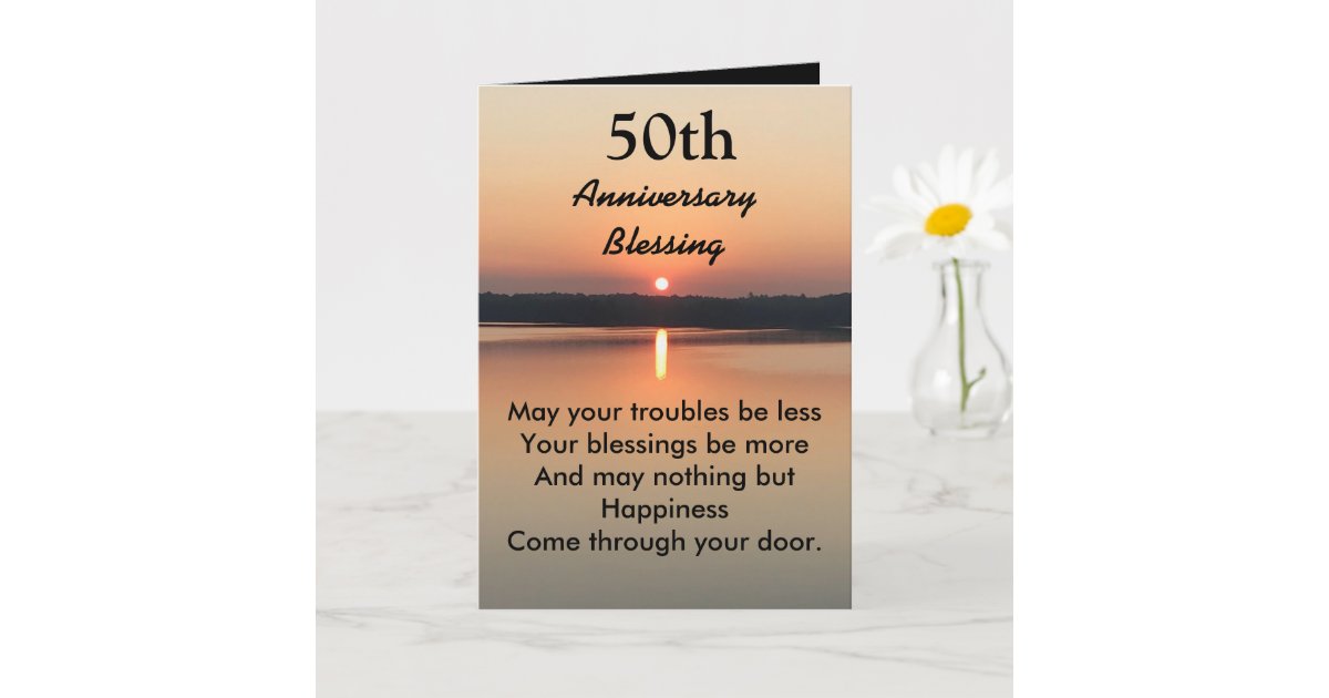 50th-anniversary-irish-blessing-love-shines-card-zazzle