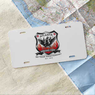 50th Anniversary License Plate