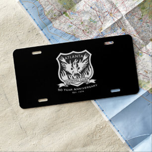50th Anniversary License Plate