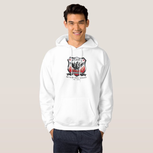 50th Anniversary Men's Basic Hooded Sweatshirt (Front Full)